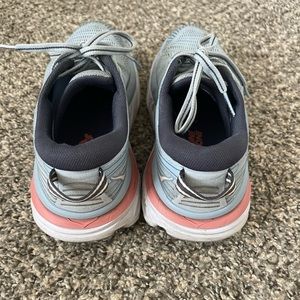 Light Blue Bondi 7 HOKAS